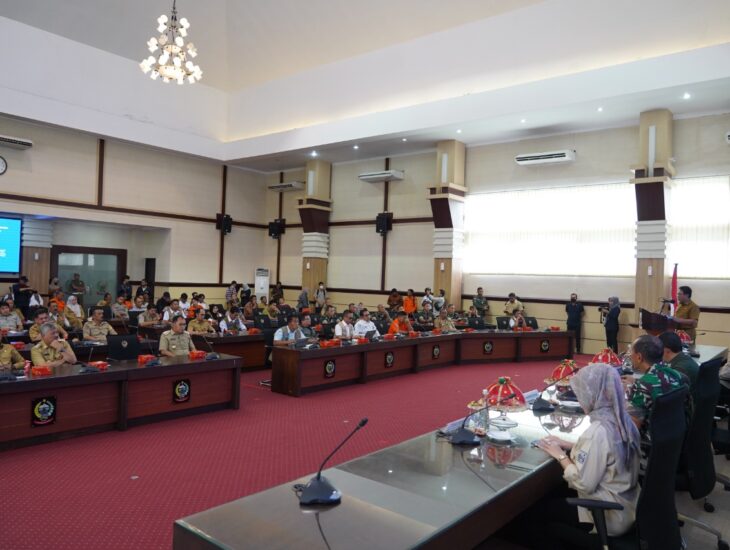 Rapat Koordinasi Bencana, Kodam Siap Bantu Penanggulangan Bencal
