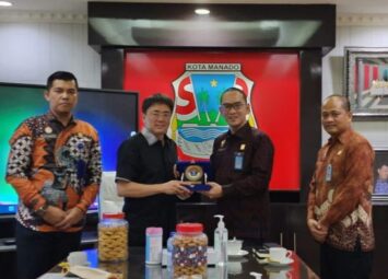 Kakanwil Kemenkumham Sulut Kunker Ke Kantor Pemkot Manado.