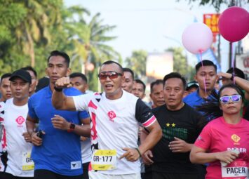 PJU Kodam XIV/Hsn, Forkopimda Ikuti Pagelaran Gowa Run 10K 2023