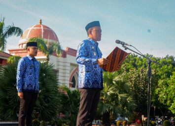 Wabub Jeneponto Jadi Inspektur Upacara di Hari Kesadaran Nasional