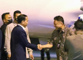 Gubernur Sulut, Sambut Presiden RI Tiba di Bandara Sam Ratulangi Manado