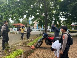 Patroli Dialogis Sat Samapta Polres Takalar Sasar Obyek Vital dan Pusat Keramaian