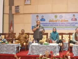 Bupati Tapsel Terima Kunjungan Tim Supervisi Desa Binaan