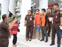 Kejati Sulut Terima 3 Tersangka Tipikor Pengadaan Pemetaan Desa