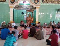 “Jumat Curhat”, Kapolsek Mapsu dengar dan Tampung Keluhan Warganya
