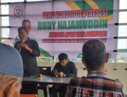 Rudy Najamuddin Gelar Reses, Tampung Keluh Kesah Warganya