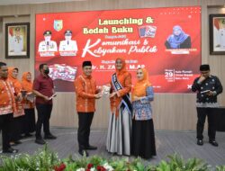 Bupati Batu Bara Zahir Launching Buku Komunikasi dan Kebijakan Publik