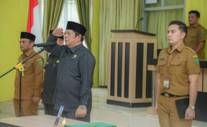 Wali Kota Padang Sidempuan Lantik Pejabat Eselon II