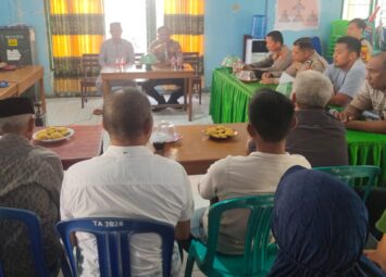 Jumat Curhat, Kapolsek Marbo dengar dan Tampung Keluhan Warganya