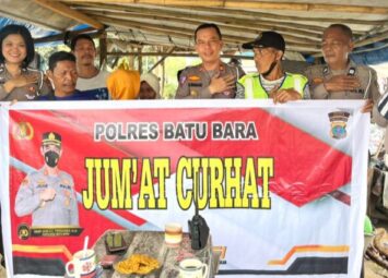 Kasat Lantas Polres Batu Bara AKP HW. Siagaan Terima Curhat Tukang Ojek