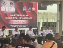 Walikota Manado Gelar Jumpa Pers