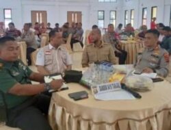 Polres Tanjab Timur Gelar Rakor Pencegahan Penanggulangan Karhutla