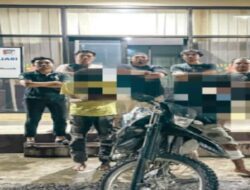 Tim II Opsnal Polres Merangin Tangkap Pelaku Curanmor