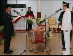 Gubernur Sumsel H. Herman Deru Lantik  Plt Bupati Kabupaten Muara Enim