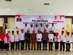 Pelantikan Dewan Kehormatan dan Pengurus PMI, Bupati Buol: Pemda Siap Beri Pelayanan Terbaik di Bidang Kesehatan