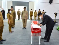 Bupati Zahir Lantik Pejabat Eselon II, III dan IV