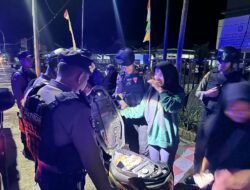 Ini Sasaran Patroli Blue Light Sat Samapta Polres Takalar di Malam Hari