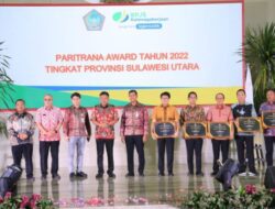 Kota Manado Meraih Tingkat Pertama Penghargaan Jaminan Sosial Ketenagakerjaan