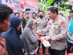 Kapolda Sulsel Resmikan Bedah Rumah di Kab.Gowa