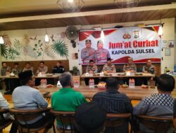 Karo Rena Polda Sulsel Gelar Jumat Curhat, Warga Keluhkan Parkir liar dan Lahan Parkir