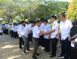 Pimpin Apel Gabungan Usai Cuti Lebaran! Bupati Buol: Selamat Idul Fitri dan Berjabat Tangan