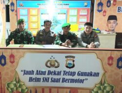 Sinergitas TNI-POLRI di Takalar Dalam Operasi Ketupat 2023