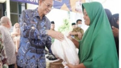 Pemkab Pringsewu Gelar Pasar Murah Bersubsidi