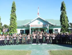 Soliditas dan Sinergitas TNI-Polri, Polres Takalar dan Kodim 1426/Takalar Gelar Apel Gabungan 