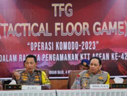 Gelar TFG, Kapolri Tekankan Personel Harus Pahami Tugas dan Cara Bertindak saat Amankan KTT ASEAN