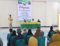 Sekda Kabupaten Buol Lepas Kontingen STQH yang ke XXVII