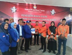 DPC Partai demokrat lampung Barat Resmi Mendaptar ke KPU