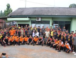 TNI Polri Bangun Sinergitas Lewat Olahraga Batalyon A Pelopor Satbrimob Polda Jambi Koramil415-13 dan Polsek Mestong