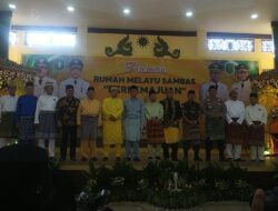 Gubernur Kalbar Resmikan Rumah Melayu Sambas