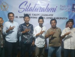 Bacaleg PAN ‘Be Padah’ dengan Warga Masyarakat Saing Rambi Sambas 