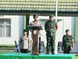 Kapolda Jambi Pimpin Apel Gabungan Pengamanan Kunker Presiden Jokowi 