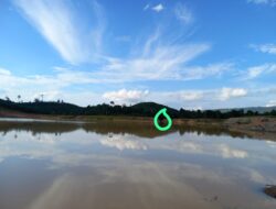 Diduga Bekas Tambang Batu Bara Cemari Air Sungai di Tebo Ilir