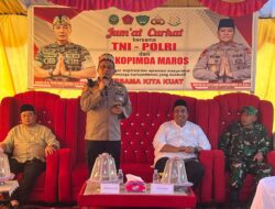 Polda Sulsel Gelar Jumat Curhat di Moncongloe Maros