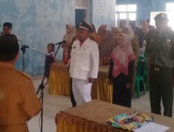 Sertijab dari Pj Pada Kepala Pekon Gunung Terang yang Baru Berlangsung Hikmat 