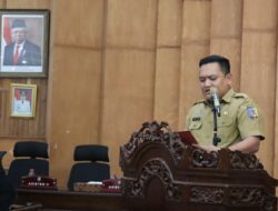 Rapat Paripurna Penyampaian nota Ranperda Pertanggung Jawaban Pelaksanaan APBD Tahun Anggaran 2022