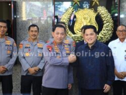 Kapolri Terima Kunjungan Ketua PSSI: Kawal Kompetisi Liga yang Fair