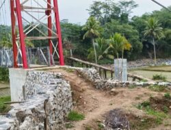 Proyek Jembatan Gantung Telan Anggaran 7,5 Miliar Mangkrak, Dugaan Kontarktor Kabur