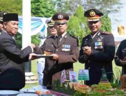 Sambut HUT Bhayangkara ke -77 Polres Lampung Utara Gelar Upacara dan Syukuran 