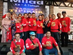 Pendiri AKPI dan Media Hadiri Milad Target Tipikor yang ke-4