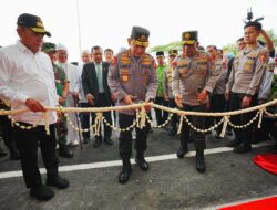 Resmikan Rumah Sakit dan Polres Tapsel, Kapolri Tegaskan Beri Pelayanan Terbaik