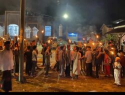 Desa Penanggalan Barat Sambut Tahun Baru Islam dengan Pawai Obor
