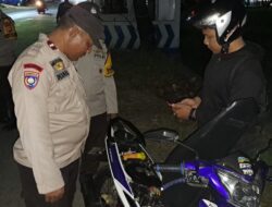 Operasi Cipta Kondisi Polsek Polut dalam Rangka Harkamtibmas