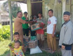 Wujud Empati KKSSB Buol Salurkan Bantuan Korban Kebakaran di Desa Soraya