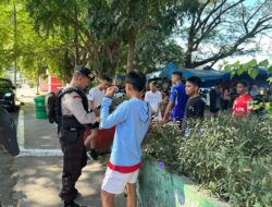 Patroli Dialogis Samapta Polres Takalar Himbau Pemuda Berperan Aktif Jaga Kamtibmas
