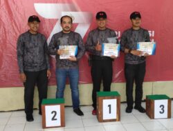Personel Satuan Brimob Polda Jambi Juara Umum Kapolda Cup Hari Bhayangkara ke-77