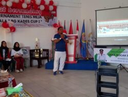 Pemdes Buka Tournament Tenis Meja Piala Bobah Cup I Tahun 2023